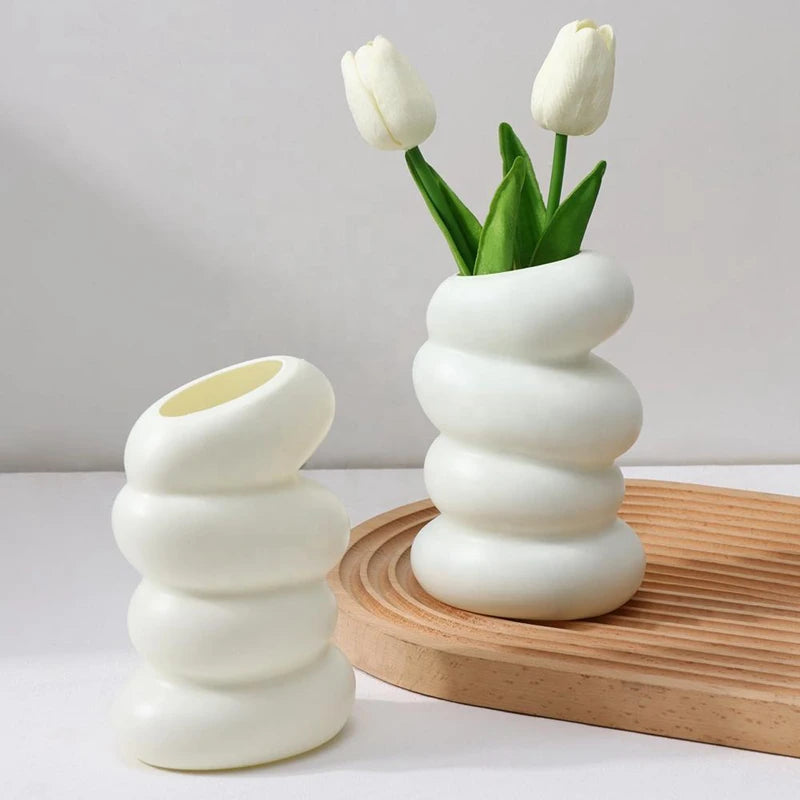 Plastic Spiral  Vase